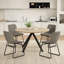 Chaise rembourrée en similicuir Ipke-1486414072