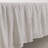  Stone Washed French Linen Ruffled 16 inch Bed Skirt-89439668-89439664