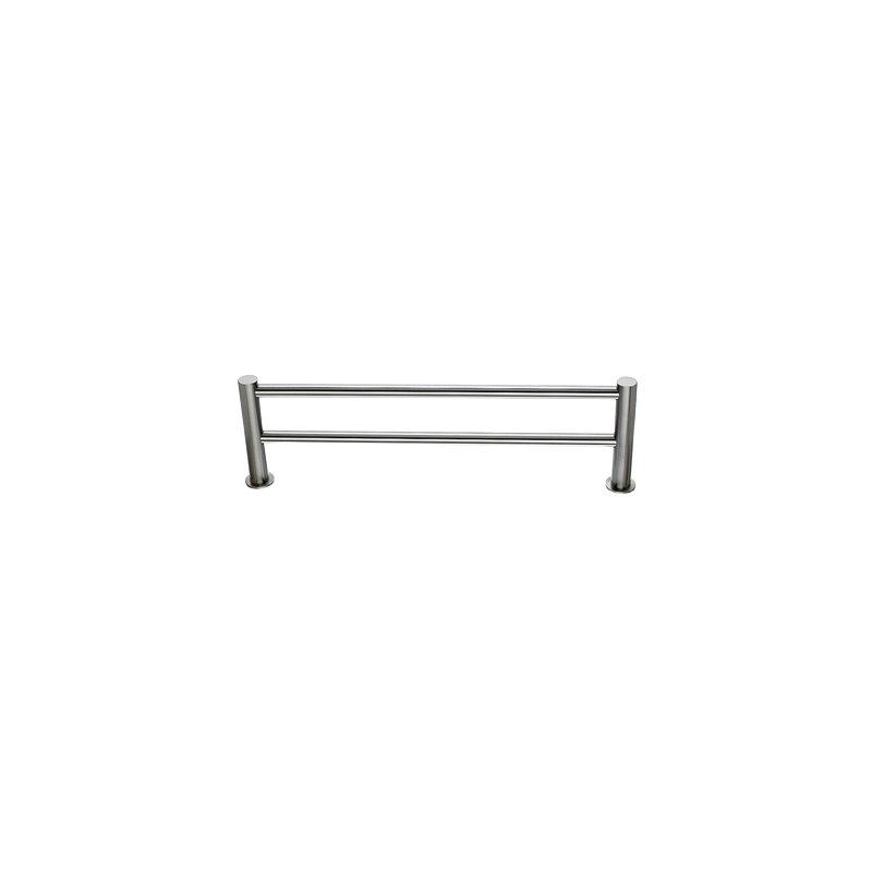 Hopewell Bath Double 19 1/2" Wall Mounted  Towel Bar, Brushed Satin Nickel