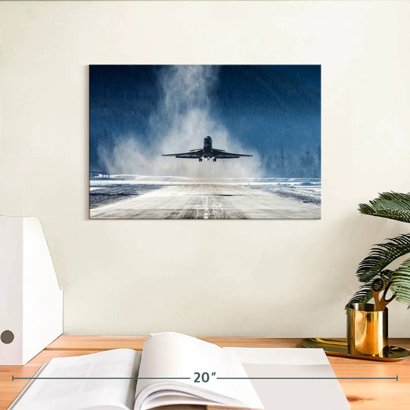 Mehar First Flight Plane, 8" H x 12" W