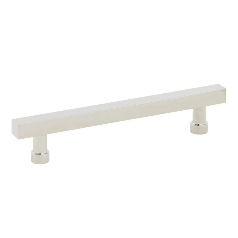 Noho Bar / Handle Pull, 5", Polished Nickel