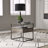 Locust Grove Glass Top End Table with Storage