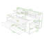 Lit de jour en bois avec tiroirs, bureau et tablettes Dalainey-293571570-293571572