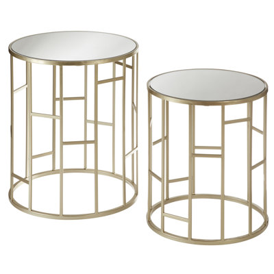 Lizeth Frame Side Table Set