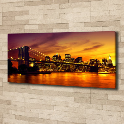 Brooklyn Bridge - Wrapped Canvas Print