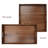 Glantz Square Solid Wood Serving Tray-1413417005