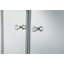 Table de chevet Latasha en argent
