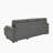 86'' Upholstered Pull-Out Sofa Bed