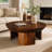 Jahleil Coffee Table with Curved Legs