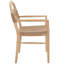 Chaise avec accoudoirs en bois massif Kashmir-980238158-980238152