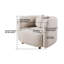 Fauteuil demi-tonneau Boucle-120095841
