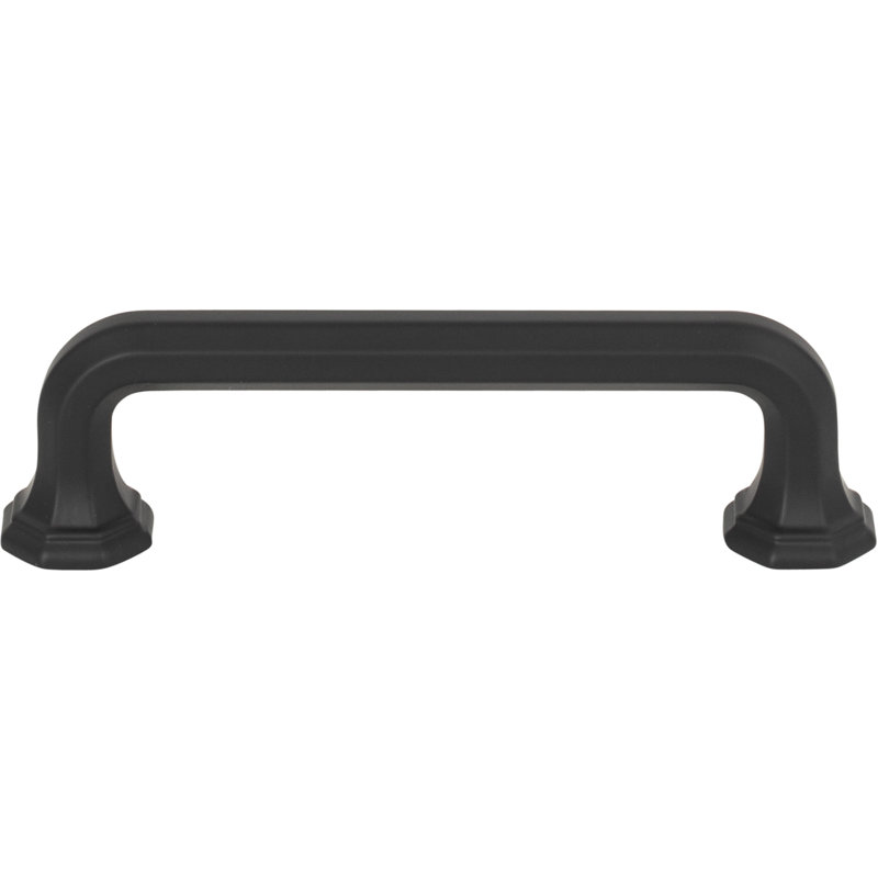 Matte Black Brushed Nickel Traditional Bar Handle Pull