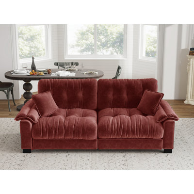 Canapé modulaire revêtu de 94 po 2 places 94 po Chenille
