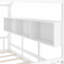 Lit sur pied avec tablette de rangement-118019900-118019901