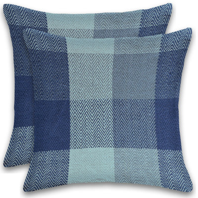 Plaid Throw Pillow