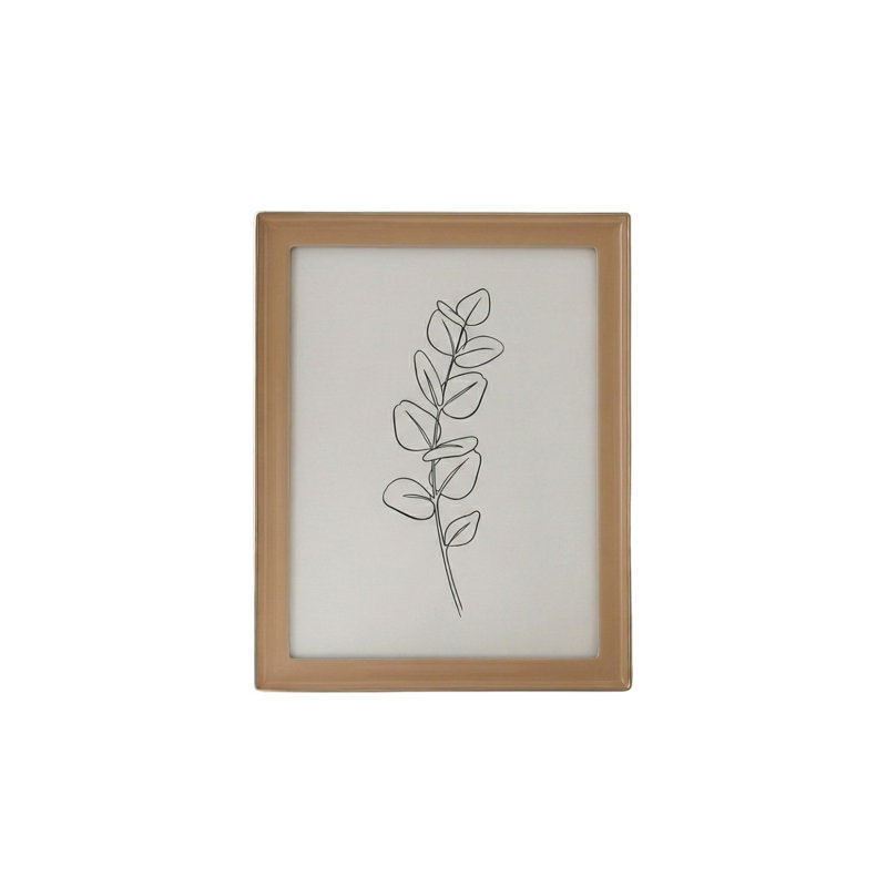 Cadre en émail 5 x 7 "Elyra", rosé, 5 x 7