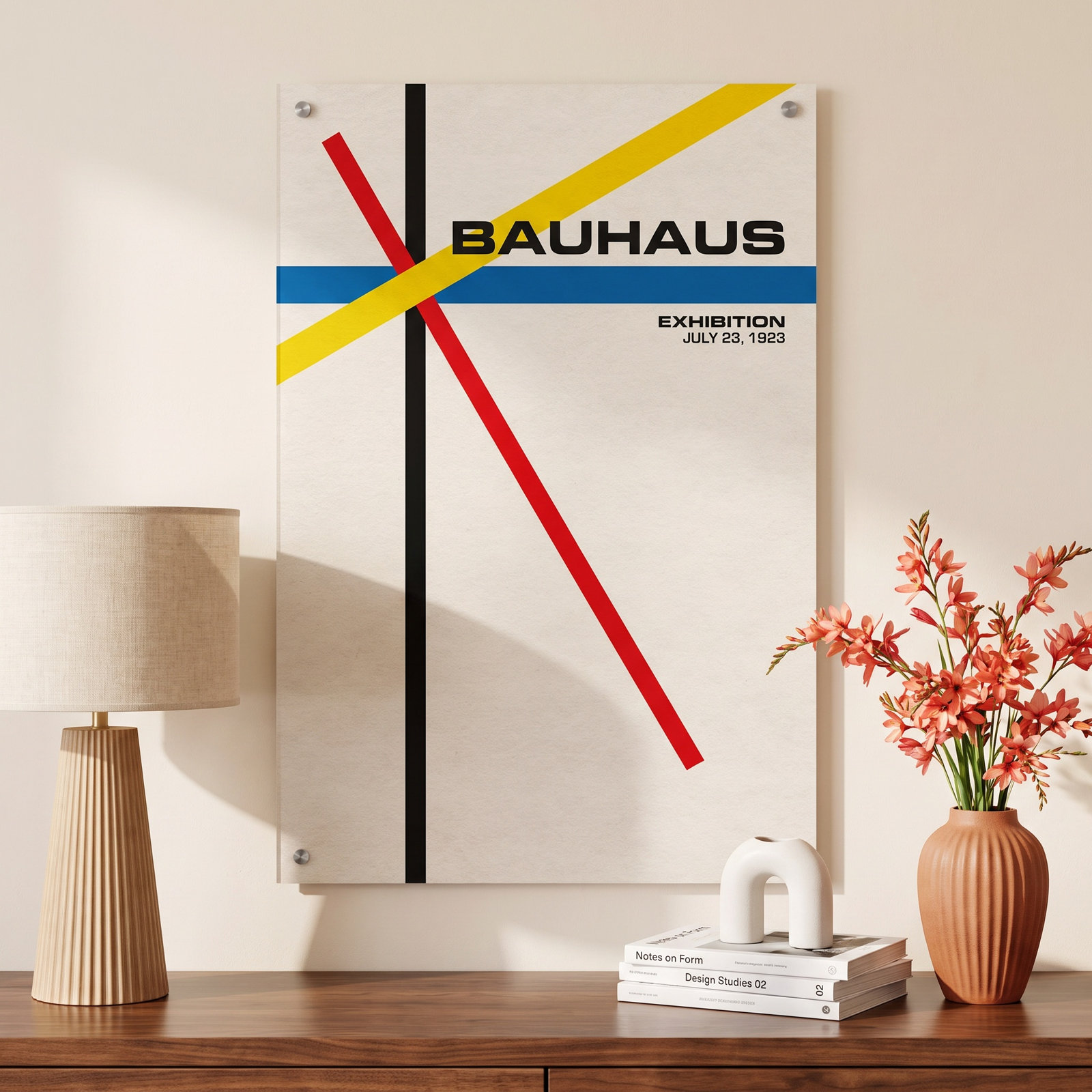 Bauhaus 5 Print by Gary Williams, 36" H x 24" W x 0.2" D