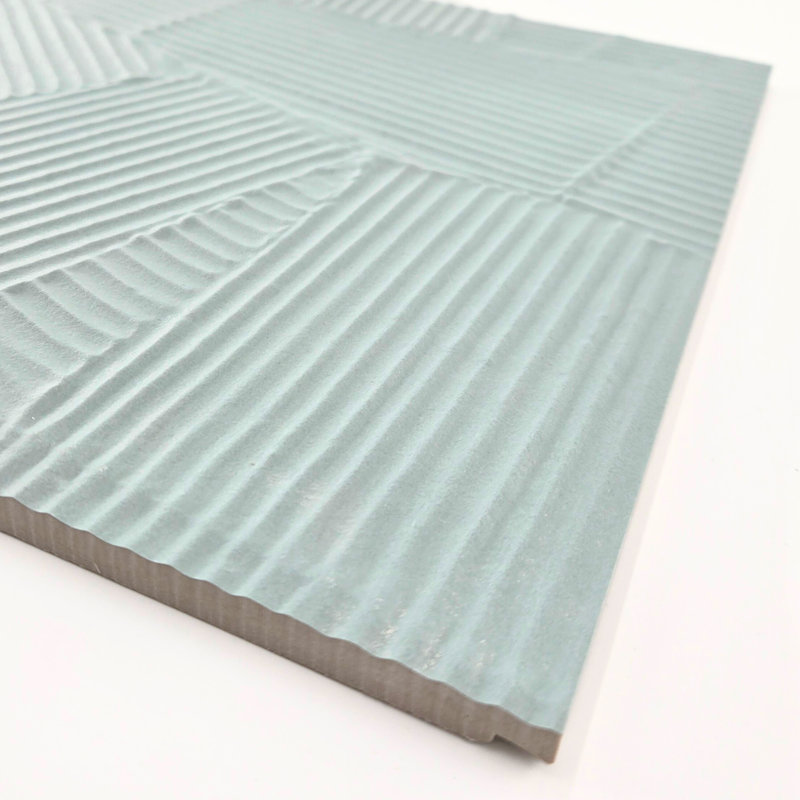 Carreau mural Paperstone 24 po x 48 po Ã  texture 3D, Vert