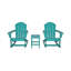 Laguna Rocking Outdoor Adirondack Chair With Table-985718978