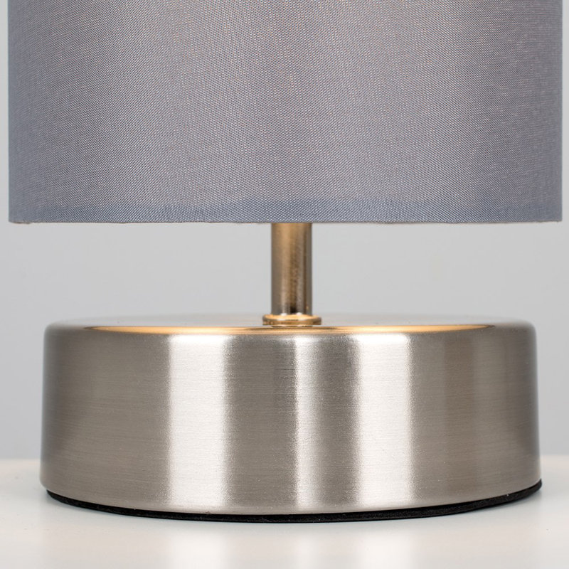 Cherell Metal Lamp, Grey, Yes, E14 25 Watts