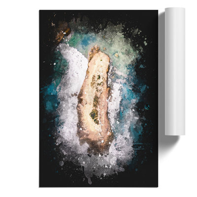Bay of Islands Paint Splash - Frameless Print