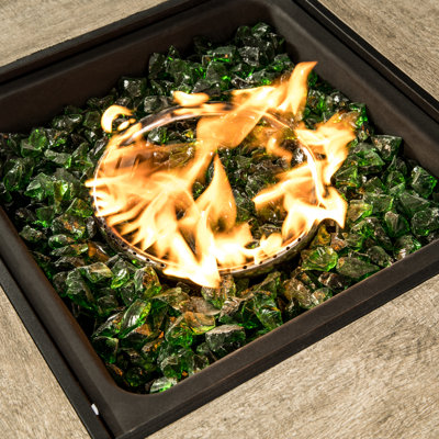 4kg Green Fire Glass