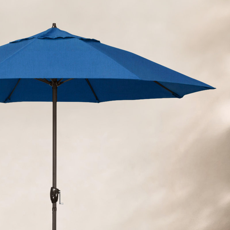 Parasol de marché 7,5 pi Gino, Toile Sunbrella® régate, H 94 po x l 86,3 po x P 86,3 po