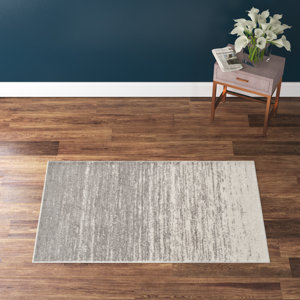 Bethlyn Grey/Light Gray Area Rug