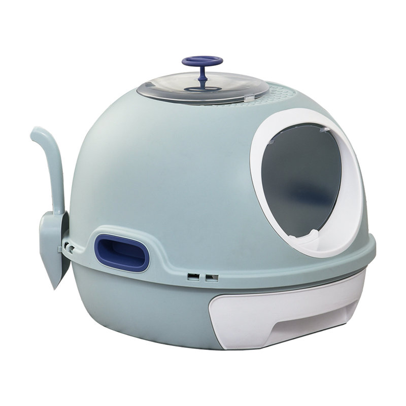 Mermec Plastic Litter Box Enclosure with Scoop