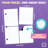 Scribbledo 24” X 30” Giant Magnetic Notebook Paper For Classroom Elementary Classroom Must Haves For Teachers Elementary Dry Erase Magnetic Lined Paper For Whiteboard Notes Lists And Handwriting