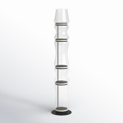 Poinsettia 62'' Dimmable LED Floor Lamp