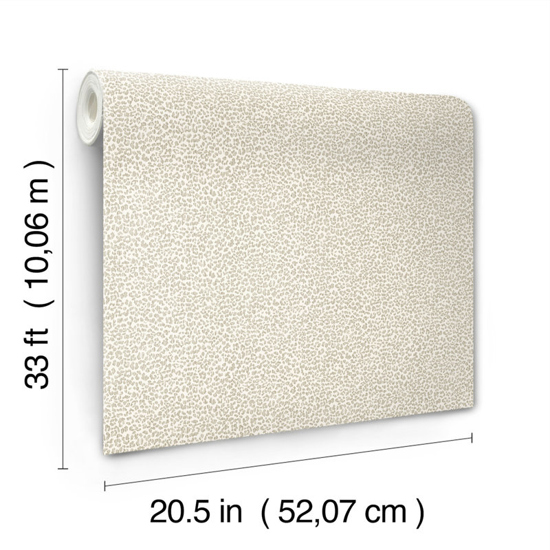 Soul Indigo Animal Print Wallpaper, Gold