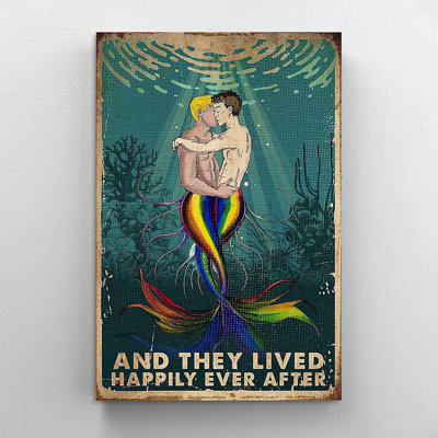 Peinture sur toile tendue LGBT