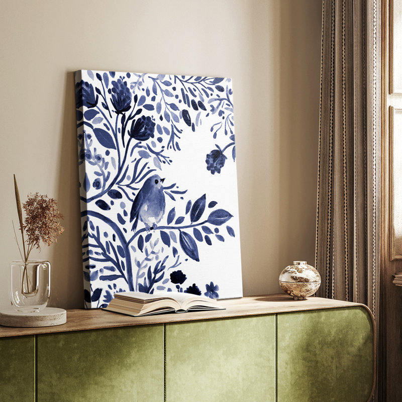 Indigo I - galerie sur mesure, H 18 po x l 12 po