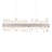 Acropolis Dimmable LED Kitchen Island Square / Rectangle Chandelier-55923894
