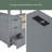 Ilithya Kids Bunk Bed with Trundle with Drawers-1556000710-1556000711