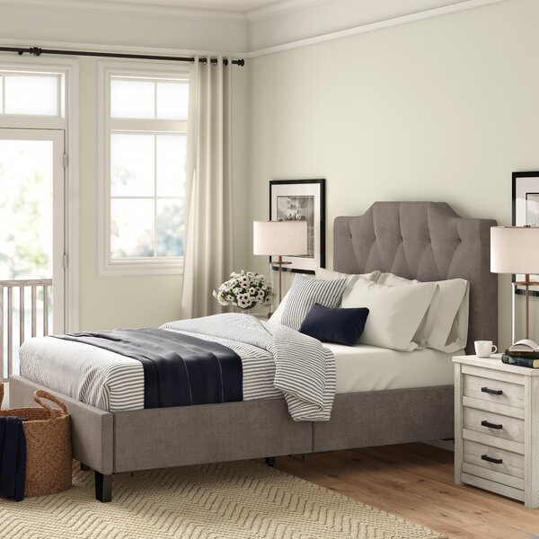 Three Posts™ Mckeel Upholstered Standard Bed & Reviews | Wayfair