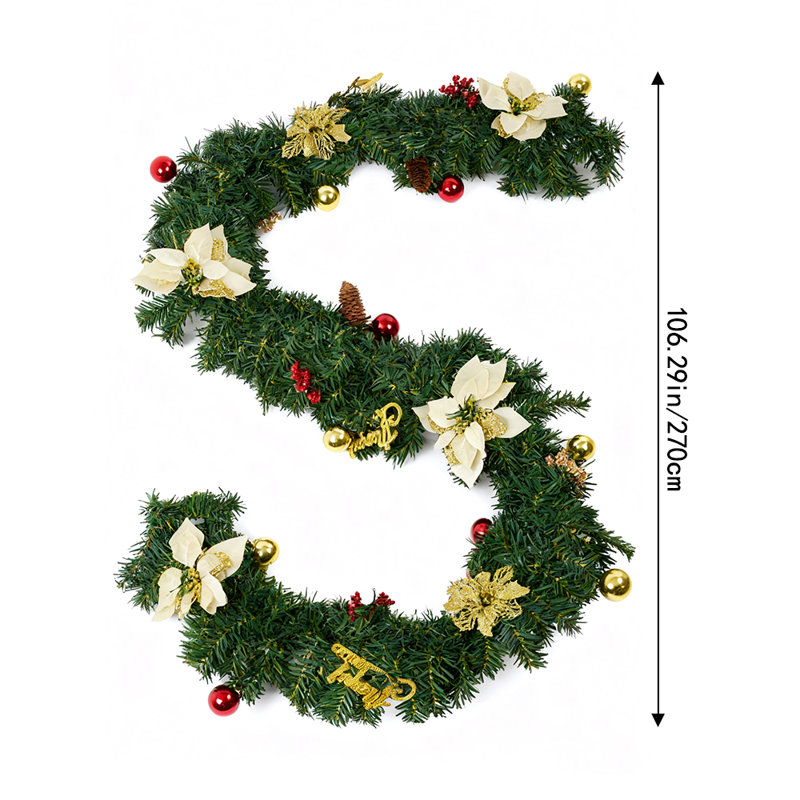 Faux 270cm Wreath