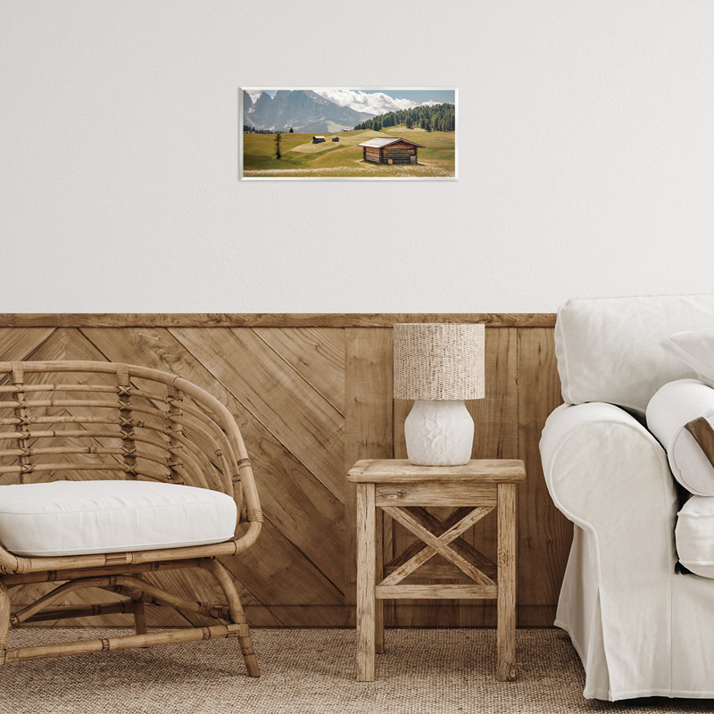 Vaste chalet, art mural, par ERIN MARIE