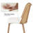Rattan Counter Height Bar Stools, 26'' Modern Boucle Counter Stools With Butterfly Cane Back, Wicker Counter Stools For Kitchen,Home Bar,Restaurant,Set Of 2, White-1863745101