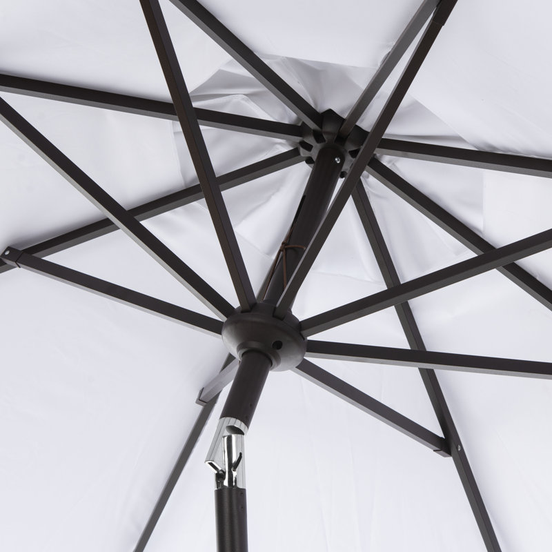 Parasol de marché, Blanc, 100.79" W x 100.79" D