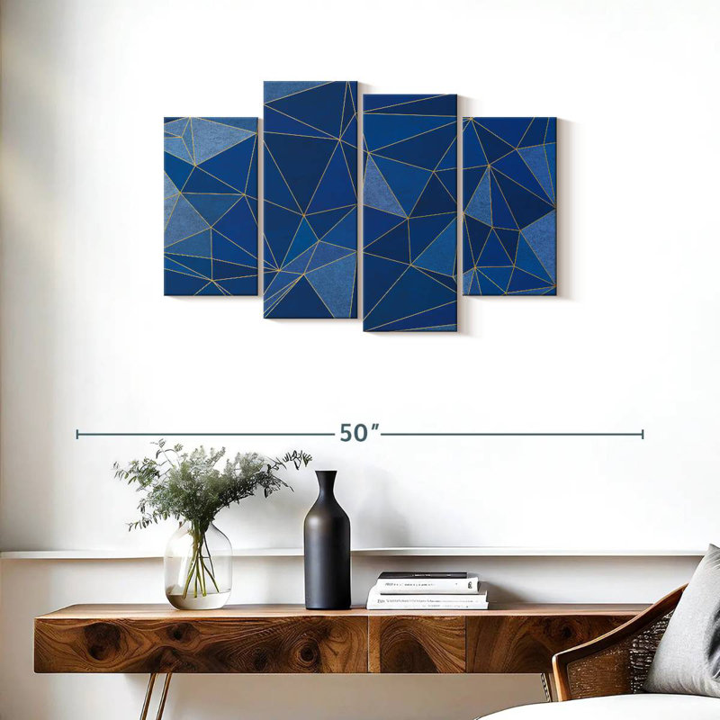 Avery Seamless Geometric Abstract II, 22" H x 36" W