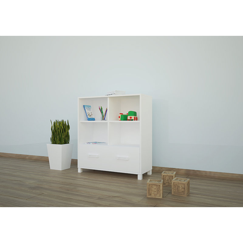 Oswestry 85cm H X 88cm W Kids Cube, White