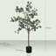 120cm Faux Eucalyptus Plant in Cement Pot