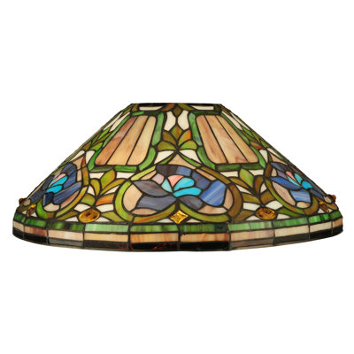 18" Wide Tiffany Floral Shade