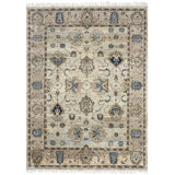 New Indian Sultanabad 5 Wool On Cotton 8Ft11inx11ft9in Gray