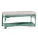 Summer Retreat Wicker Shelf Storage Bench