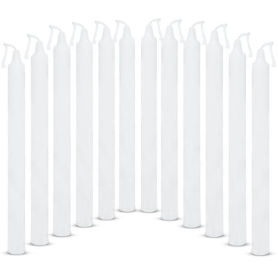 Unscented Taper Candle