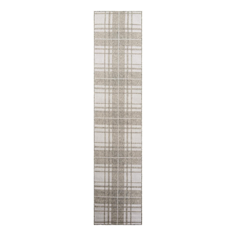Talih Plaid Indoor / Outdoor Rug