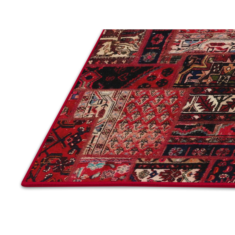 Tapis abstrait moderne abstrait, Rectangle de 2 pi x 3 pi